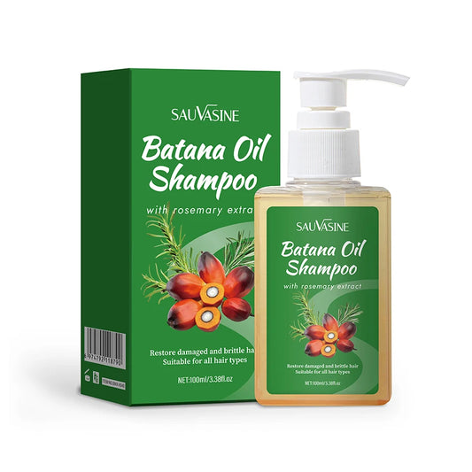 100ML Batana Oil Shampoo – Intense Repair & Nourishment with Rosemary