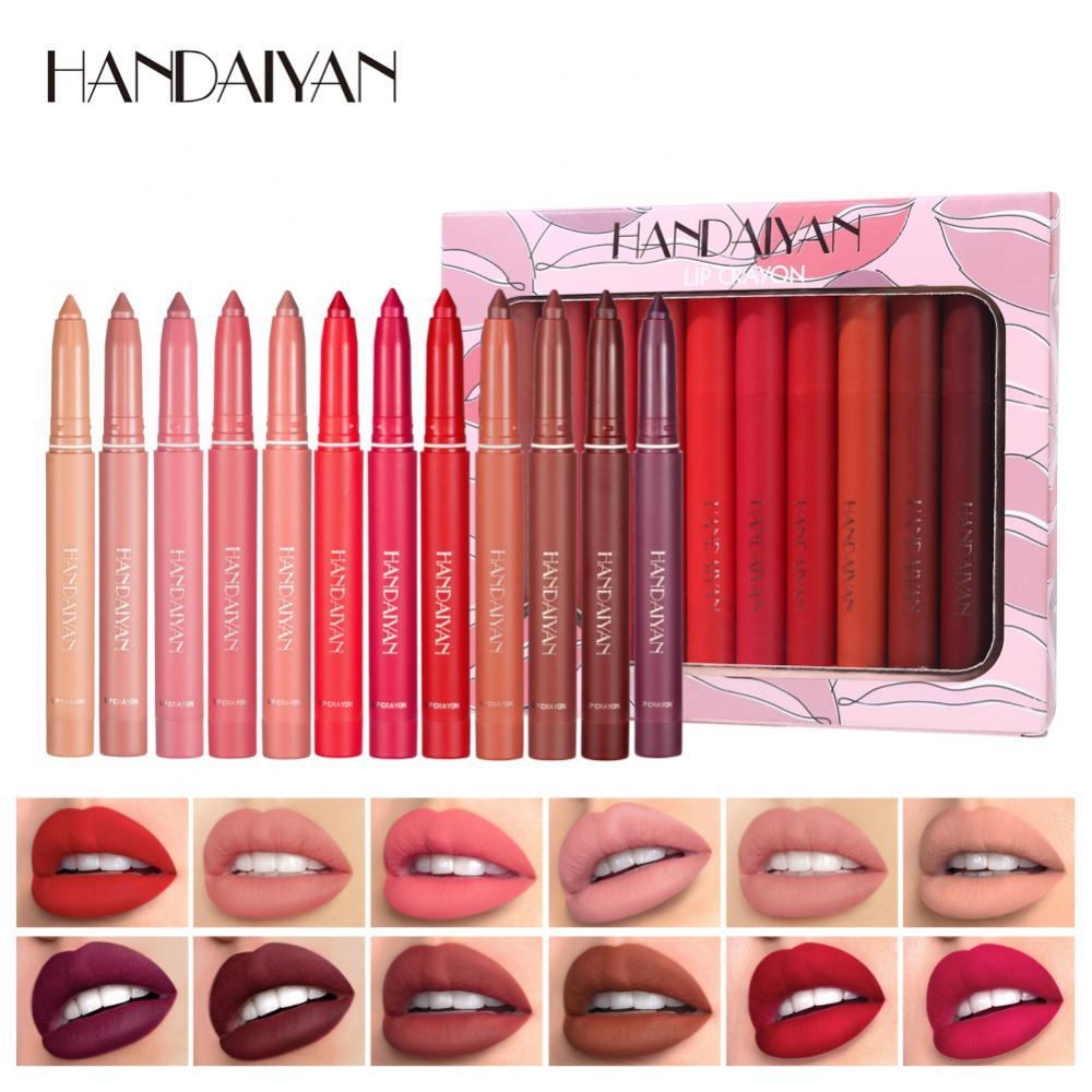 Handaiyan Lip Pen & Lip Crayon Set – Perfect Precision for Bold, Defined Lips