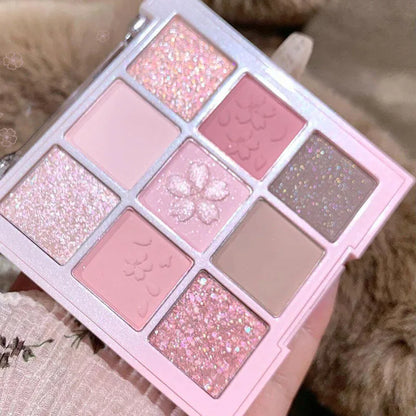 Dasique Shadow Palette Romantic Blossom Collection, Makeup Palette, Eyeshadow Palette, 9 Versatile Shades