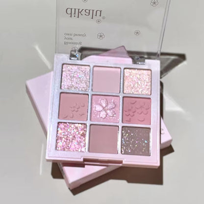 Dasique Shadow Palette Romantic Blossom Collection, Makeup Palette, Eyeshadow Palette, 9 Versatile Shades