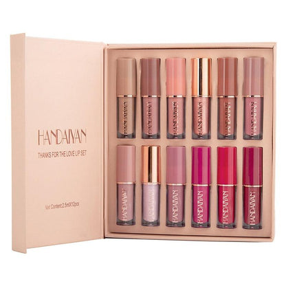 Handaiyan 12 Lipsticks Book Lip Set