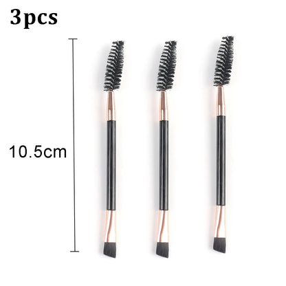 1/10PCS Soft Twisted Eyelash & Eyebrow Brushes – Elbow Contouring, Eyeliner & Eye Blending Makeup Tool