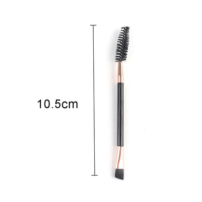 1/10PCS Soft Twisted Eyelash & Eyebrow Brushes – Elbow Contouring, Eyeliner & Eye Blending Makeup Tool