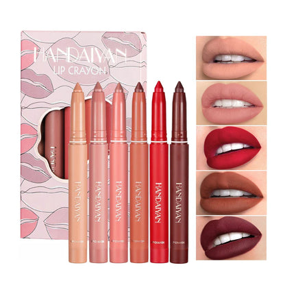 Handaiyan Lip Pen & Lip Crayon Set – Perfect Precision for Bold, Defined Lips