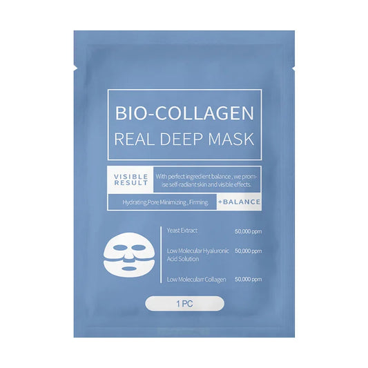 1/3/5/10PCS Bio Collagen Face Mask – Anti-Wrinkle, Fine Line Lifting, Firming & Brightening Korean Skincare