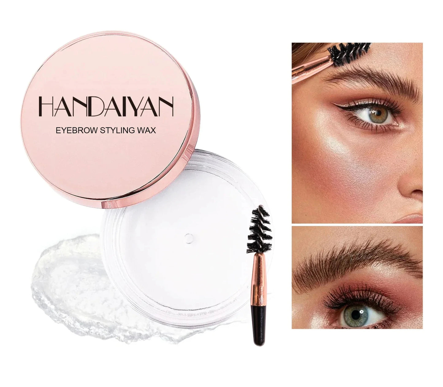 Handaiyan Transparent Pomade Eyebrow – Shape, Set, and Define for All-Day Natural Brows