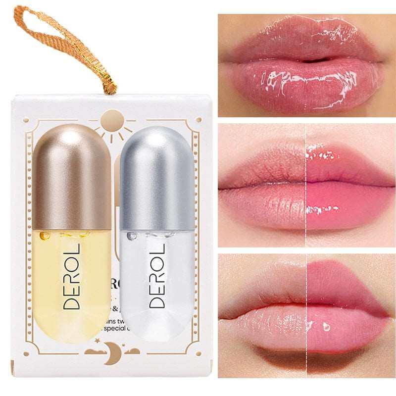 Total Volume and Hydration Shine Lip Plumper by Derol – Magic Lip for Fuller, Moisturized Lips