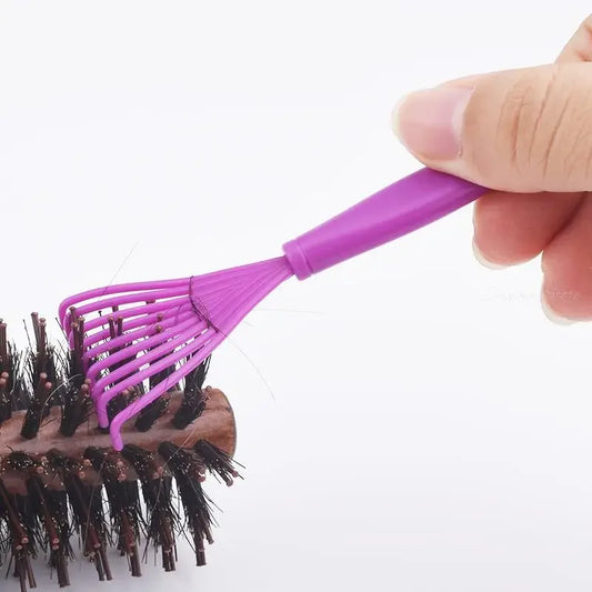 Hair Comb & Brush Cleaner – Embedded Handle Tool for Easy Hair Removal & Cleaning