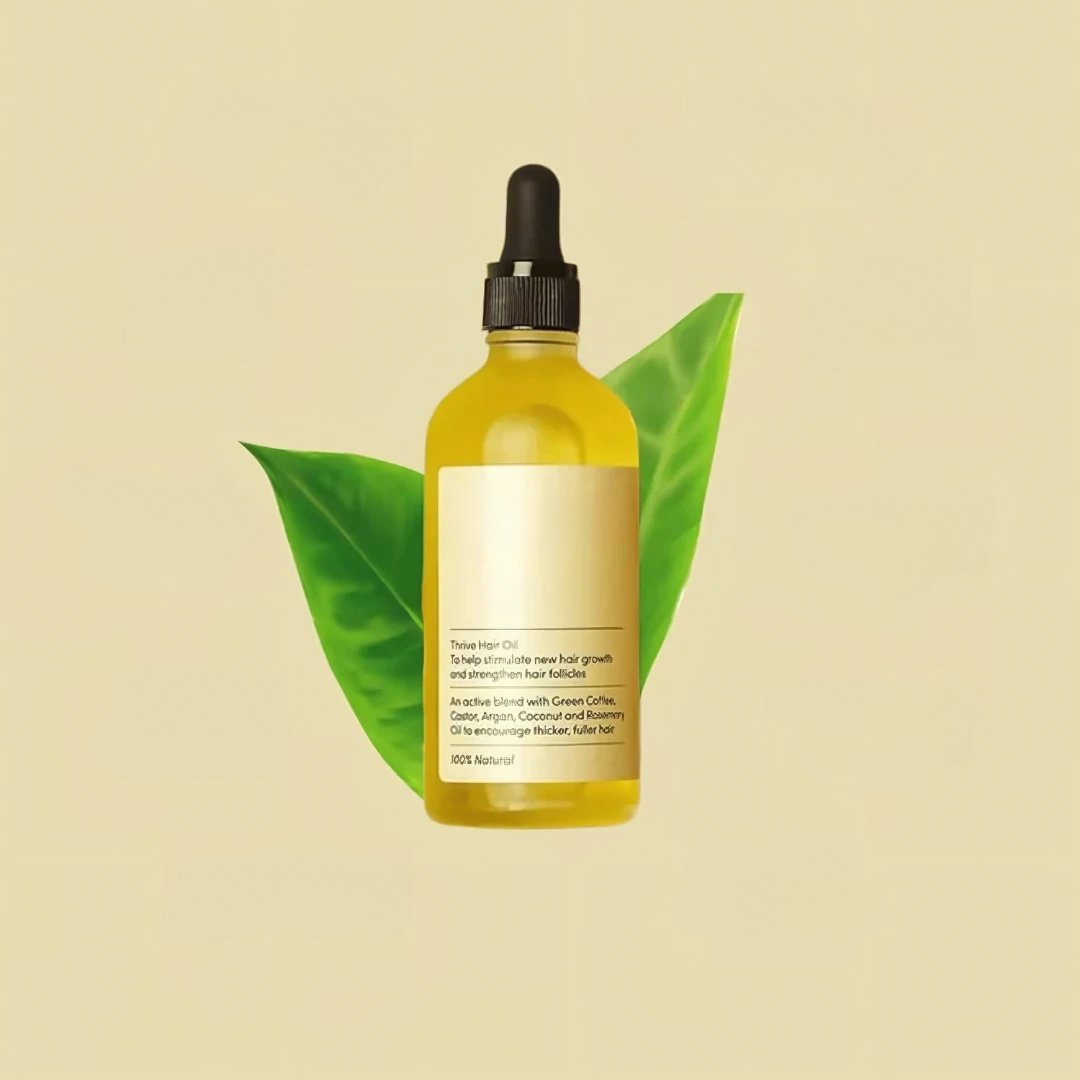 Vegan Hair Oil for Fast Growth & Healthy Hair