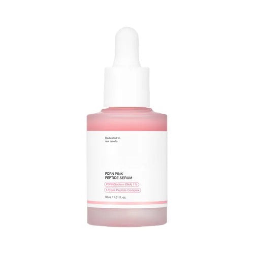 Salmon DNA PDRN Pink Peptide Serum – Hydrating & Firming Glow Serum with Peptides, Niacinamide for Uneven Skin Tone – Korean Skincare