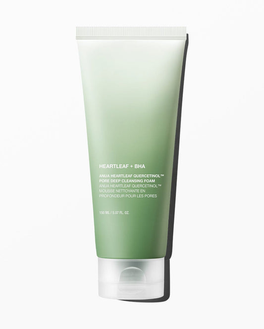 Heartleaf Quercetinol Pore Deep Cleansing Foam - Gentle Foam Cleanser for Pore Care and Skin Clarity