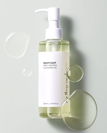 Heartleaf Pore Control Cleansing Oil - Deep Cleansing and Pore Care for Clear, Balanced Skin