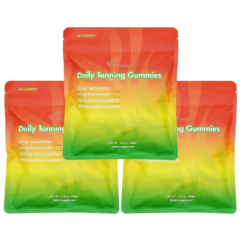 Tanning Gummies – Vegan-Friendly Gummies for Faster, Natural-Looking Tans & Enhanced Skin Resilience