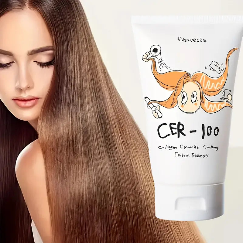 100ml Collagen Hair Mask – Moisturizing Deep Conditioner for Chemically Treated Hair