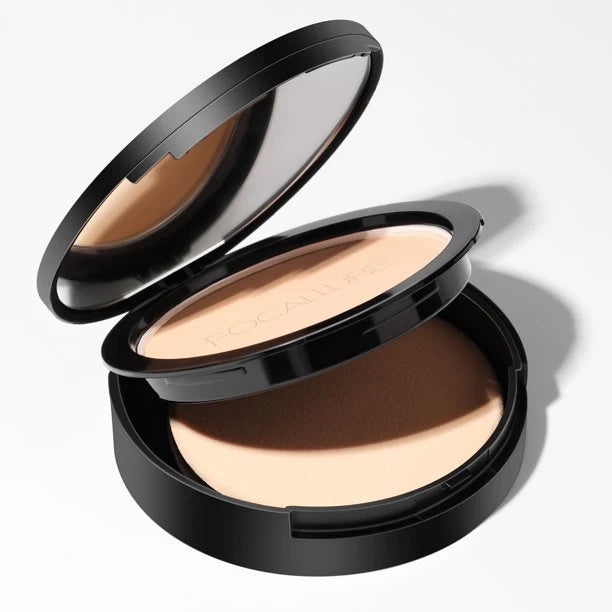 Focallure Pressed Powder – Flawless, Long-Lasting Matte Finish for All Skin Types