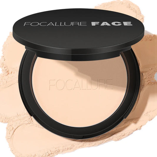 Focallure Pressed Powder – Flawless, Long-Lasting Matte Finish for All Skin Types