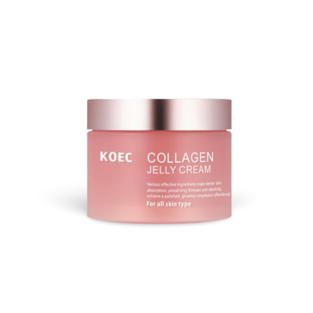 Collagen Niacinamide Jelly Cream – Niacinamide & Freeze-Dried Hydrolyzed Collagen - Boosts skin's barrier hydration and gives 24h Glow & Lifted Look - Korean skincare