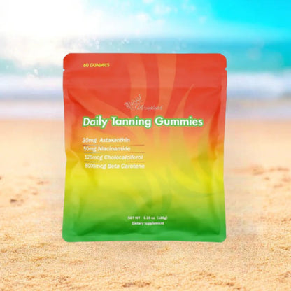 Tanning Gummies – Vegan-Friendly Gummies for Faster, Natural-Looking Tans & Enhanced Skin Resilience