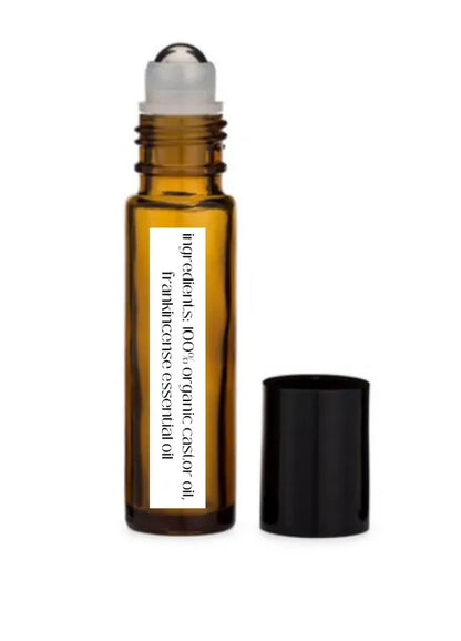 Time Eraser Under Eye Rollerball - Refresh and Brighten with Castor Oil & Frankincense